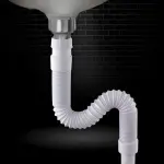 FLEXIBLE WASTE FOR HAND WASH BASIN