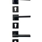 BLACK ROZAT HANDLE LOCK