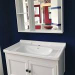 VANITY BASIN WITH WALL MIRROR